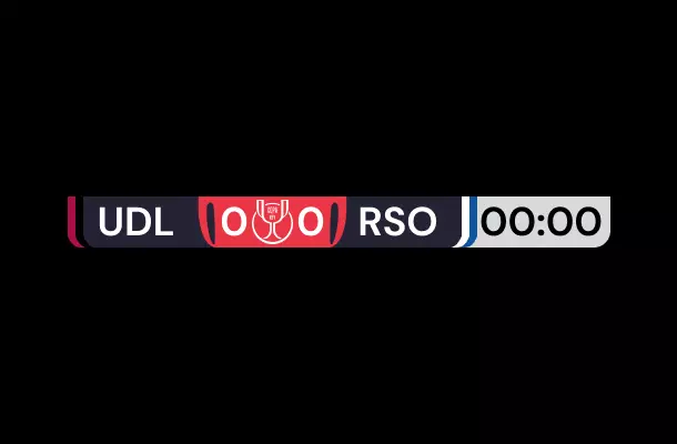 Copa del Rey scoreboard template for OBS